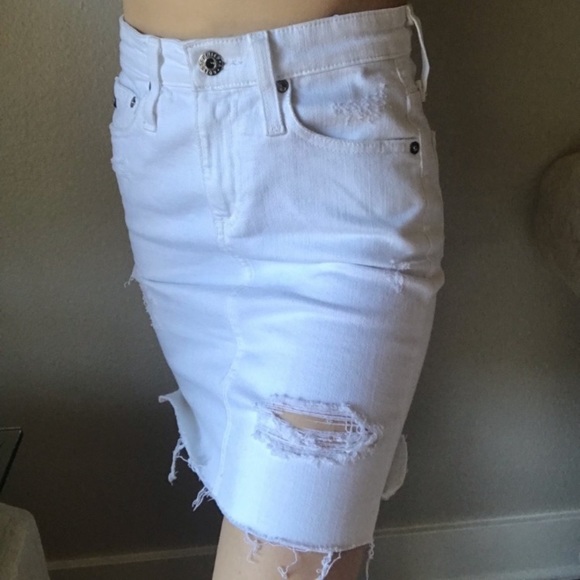 Ag denim white skirt - Picture 2 of 5